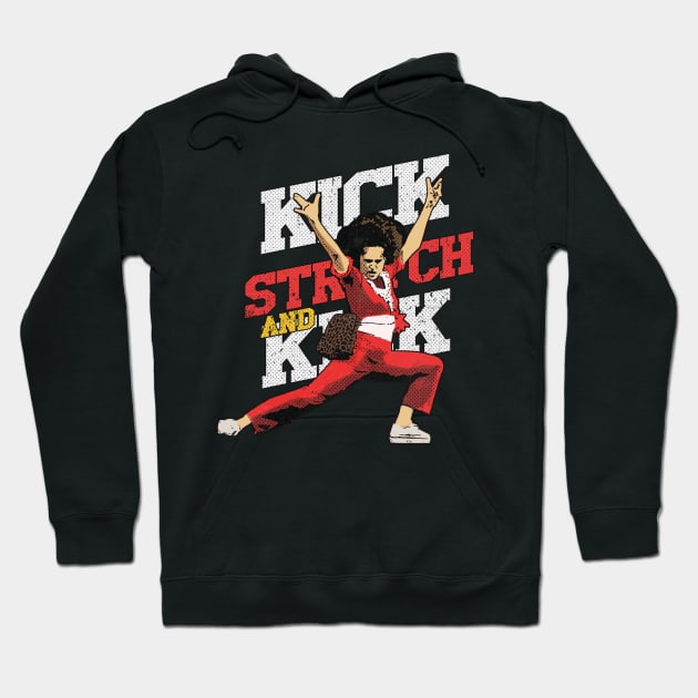 sally omalley KICK STRECH AND KICK Hoodie by jerrysanji